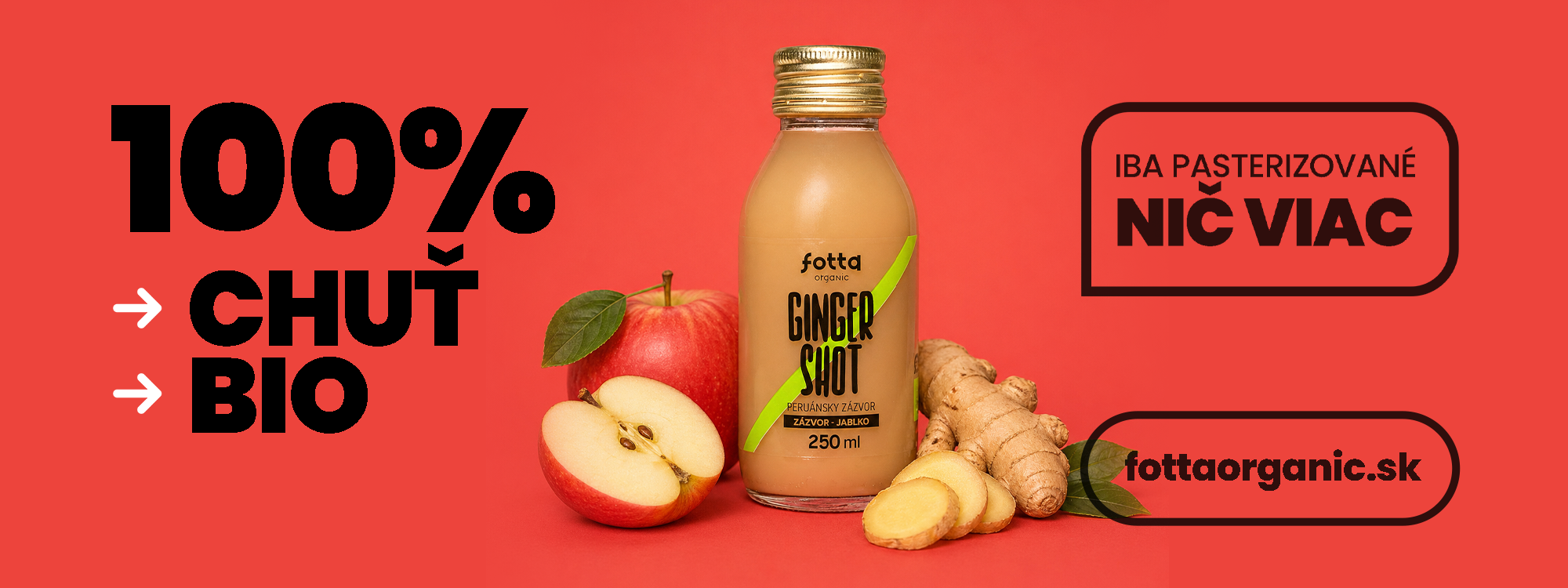 Gingershot – Jablko 250ml